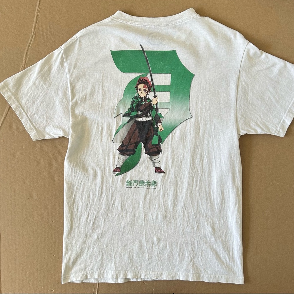 Primitive Skateboards x Demon Slayer Tanjiro Kamado Graphic T-shirt Dirty P Med
